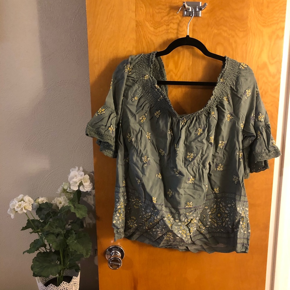 Maurice’s off the shoulder top